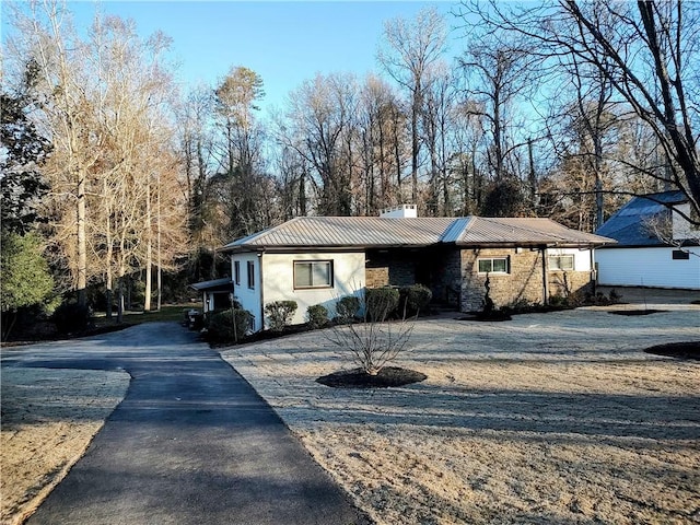 view of ranch-style house