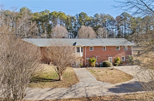 view of rear view of house