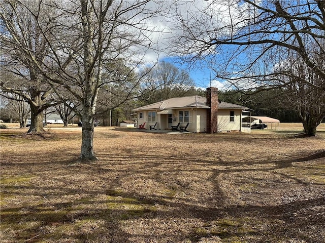 view of side of property