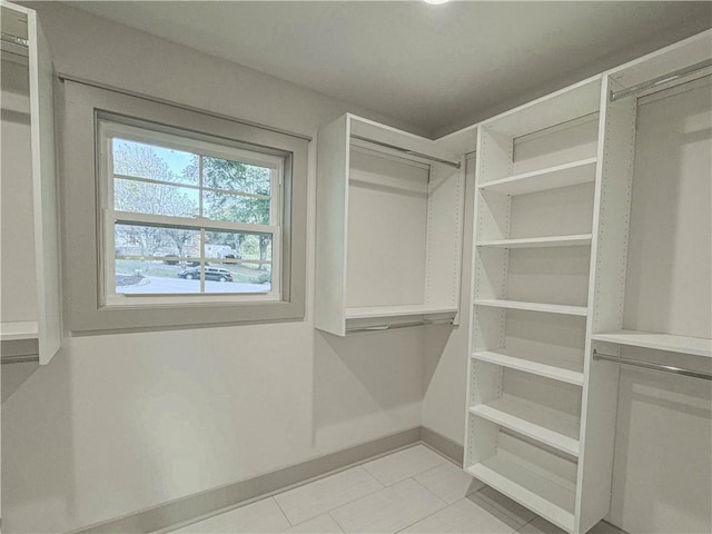 view of spacious closet