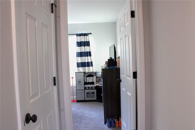 626 Johnny Long Rd, Iva, SC 29655 - corridor with carpet floors