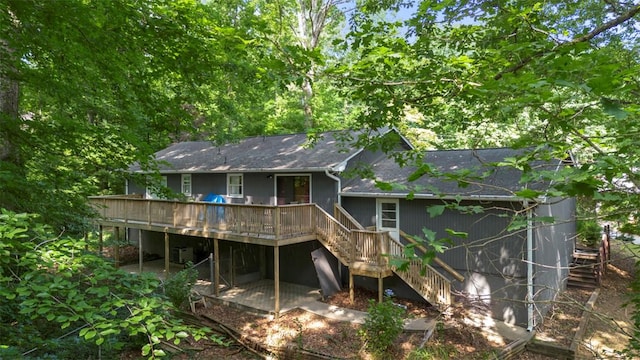 6 Ivy Ct, Seneca, SC 29678 - rear view of house featuring a wooden deck
