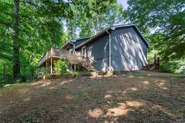 6 Ivy Ct, Seneca, SC 29678 - view of property exterior with a deck