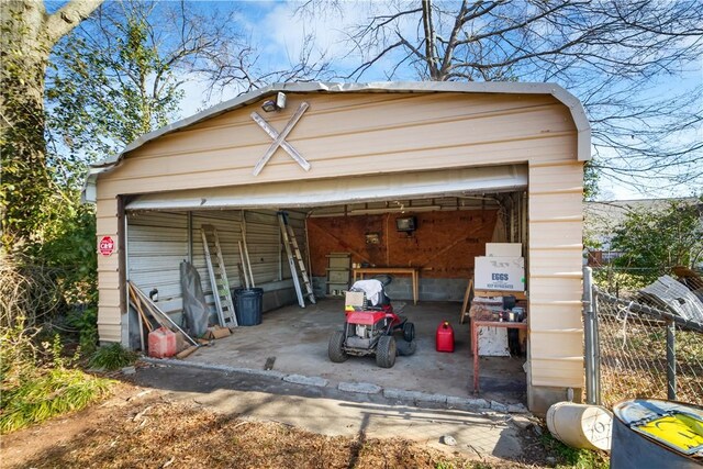109 Pine Tree Ln, Anderson, SC 29625 - view of garage
