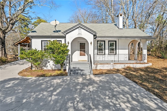 9208 Long Creek Highway, Westminster, SC 29693 - view of front facade featuring covered porch