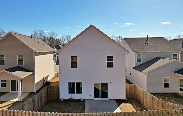 view of rear view of property