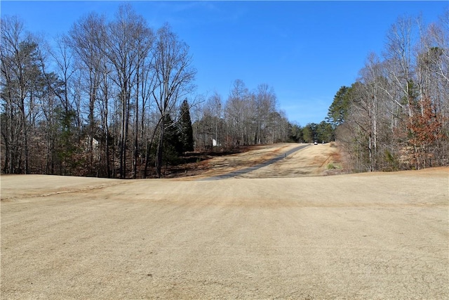 view of road