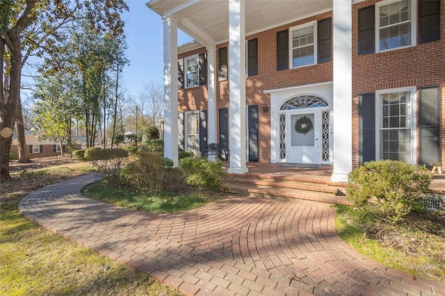 view of entrance to property