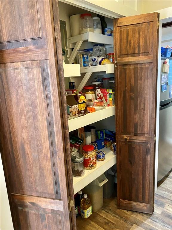 view of pantry