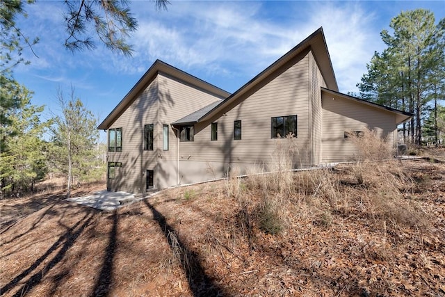 rear view of house with a patio area