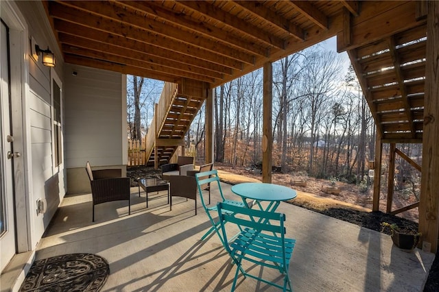 view of patio / terrace