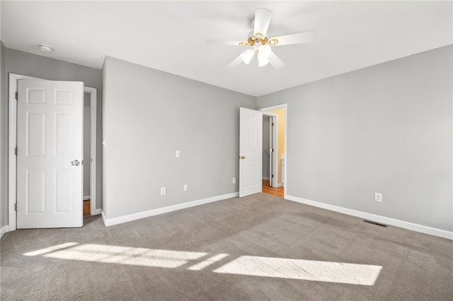 100 Echota Trl, Seneca, SC 29672 - unfurnished bedroom with visible vents, carpet flooring, and baseboards