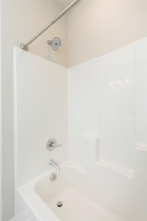 bathroom featuring bathtub / shower combination