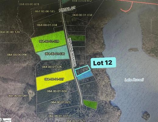 LOT12WILSONCREEK Wilson Creek Dr, Iva, SC 29655