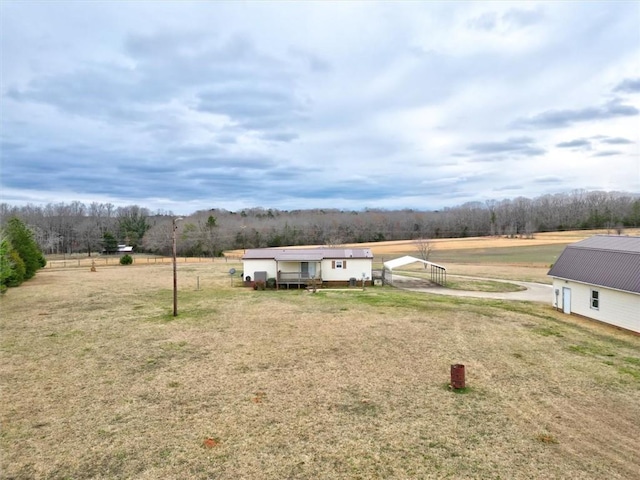 3301 Jones Chapel Rd, Honea Path, SC 29654 - view of yard with a rural view