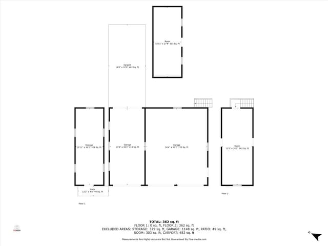 3301 Jones Chapel Rd, Honea Path, SC 29654 - floor plan