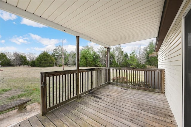 3301 Jones Chapel Rd, Honea Path, SC 29654 - wooden terrace with a yard