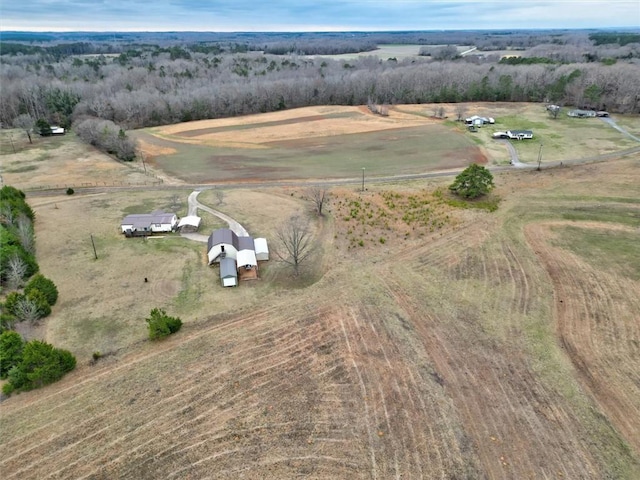 3301 Jones Chapel Rd, Honea Path, SC 29654 - birds eye view of property featuring a rural view