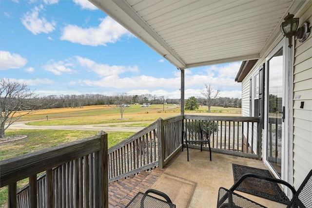 3301 Jones Chapel Rd, Honea Path, SC 29654 - balcony with a rural view