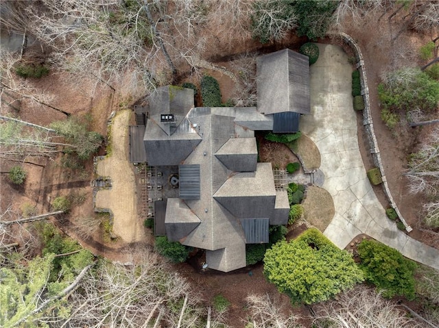 aerial view