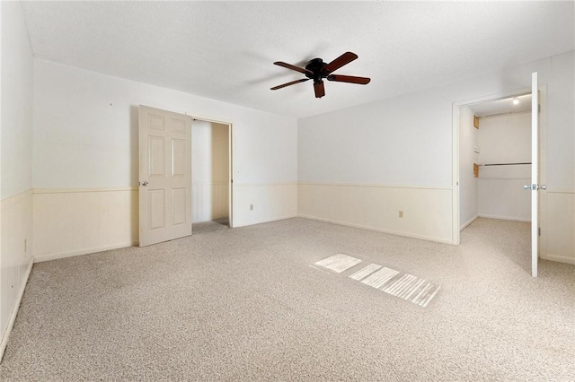 540 Gnats Hollow Rd, Mountain Rest, SC 29664 - unfurnished bedroom with carpet floors and a ceiling fan