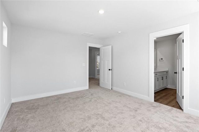 117 Norbert Ln, Anderson, SC 29624 - unfurnished bedroom featuring carpet floors and ensuite bath