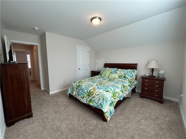 413 Sonoma Ct, Seneca, SC 29678 - bedroom featuring carpet flooring and vaulted ceiling