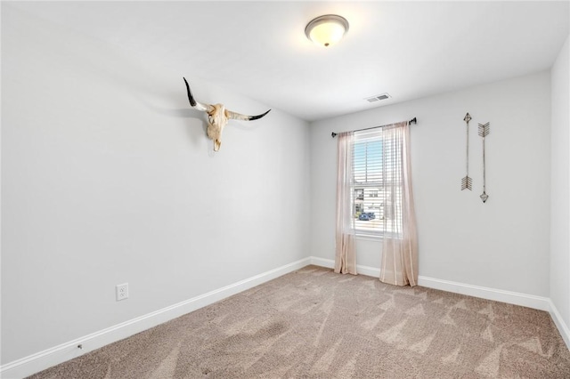129 Rushing Creek Ln, Piedmont, SC 29673 - unfurnished room featuring baseboards, visible vents, and carpet flooring