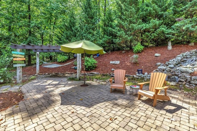 view of patio / terrace