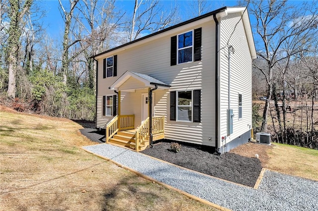 1507 Bennett Dr, Anderson, SC 29621 - view of front facade with central AC