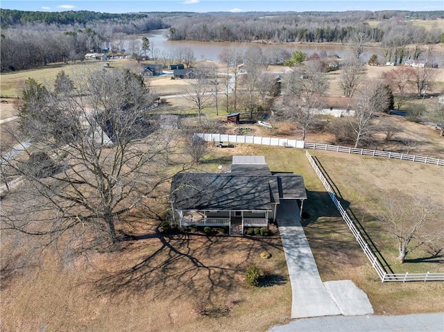 123 Bass Dr, Fair Play, SC 29643 - birds eye view of property with a water view