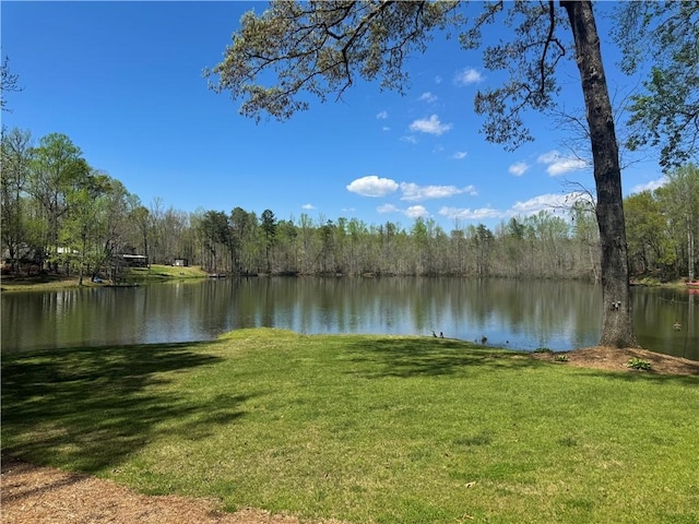 271 Piper Ln, Pickens, SC 29671 - water view featuring a forest