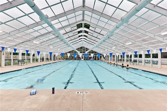 view of swimming pool