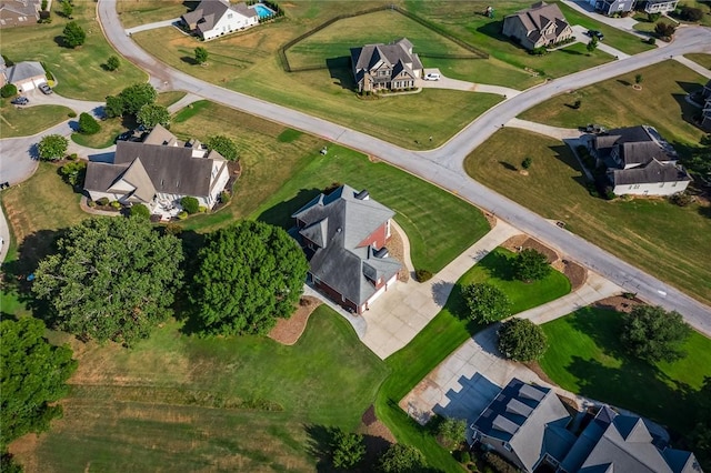 bird's eye view featuring a residential view