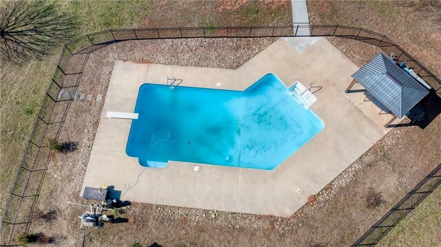 view of pool