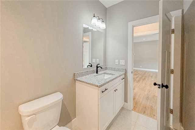 224 Simpson St, Westminster, SC 29693 - bathroom with vanity and tile patterned flooring