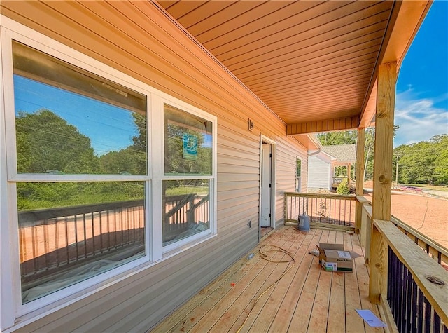 224 Simpson St, Westminster, SC 29693 - view of wooden deck
