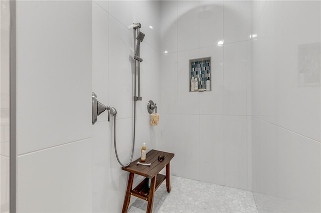 1230 Melton Rd Unit 215, West Union, SC 29696 - bathroom featuring a tile shower