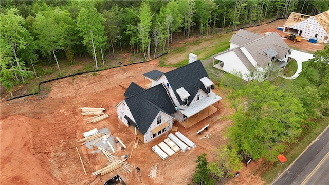 view of subject property