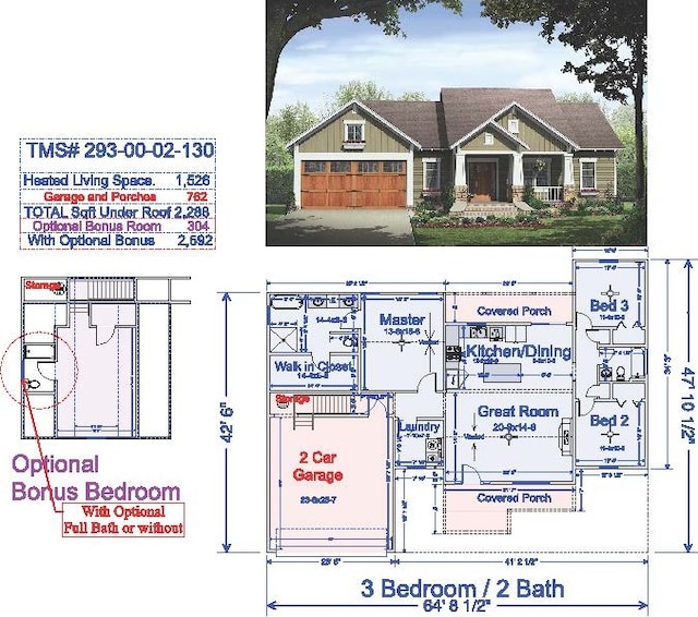 view of layout