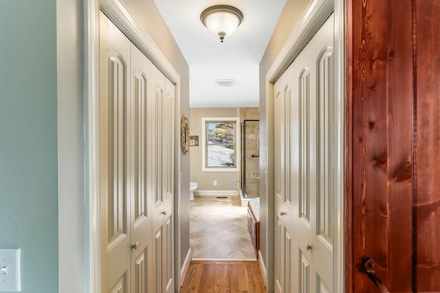 432 Over Look Dr, Fair Play, SC 29643 - corridor featuring baseboards and visible vents