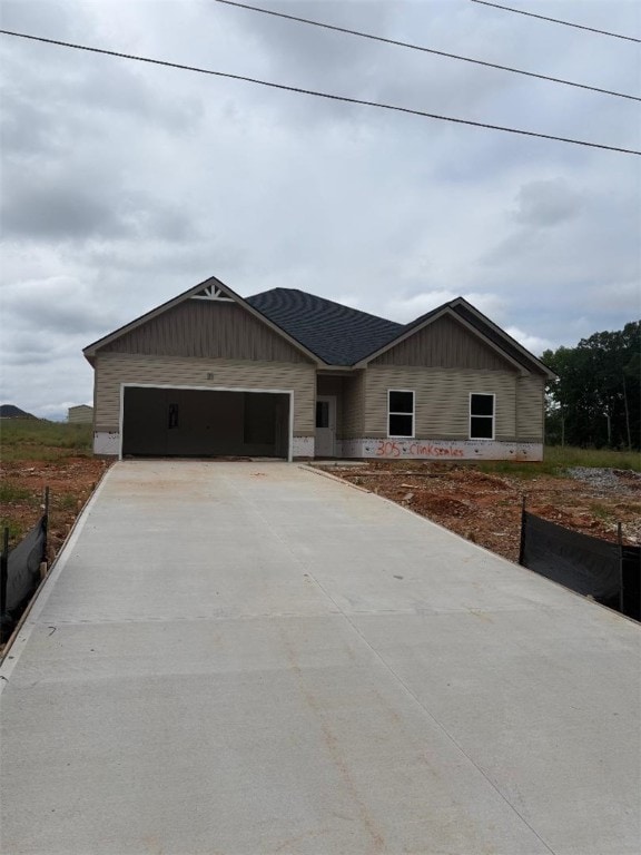 305 Clinkscales Rd, Anderson, SC 29624 - view of front of home featuring concrete driveway and an attached garage