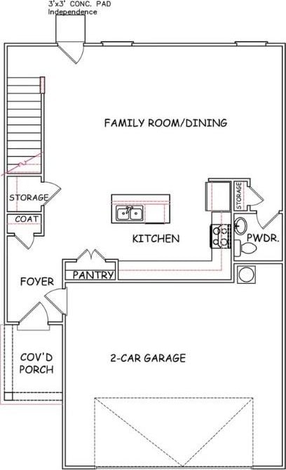 923 Flat Rock Rd, Anderson, SC 29624 - home floor plan