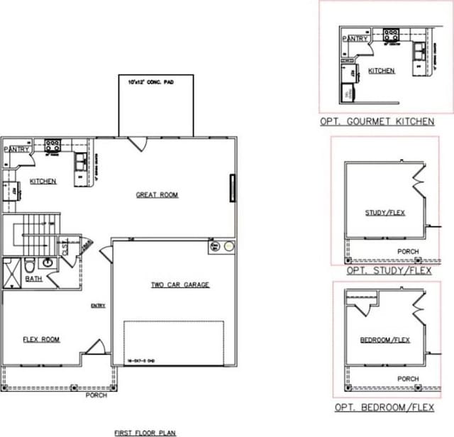 307 Clinkscales Rd, Anderson, SC 29624 - view of room layout