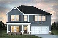 195 Clinkscales Rd, Anderson, SC 29624 - view of front facade with a garage, concrete driveway, and a front yard