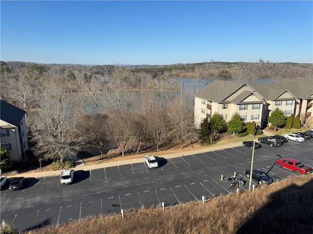 view of uncovered parking lot