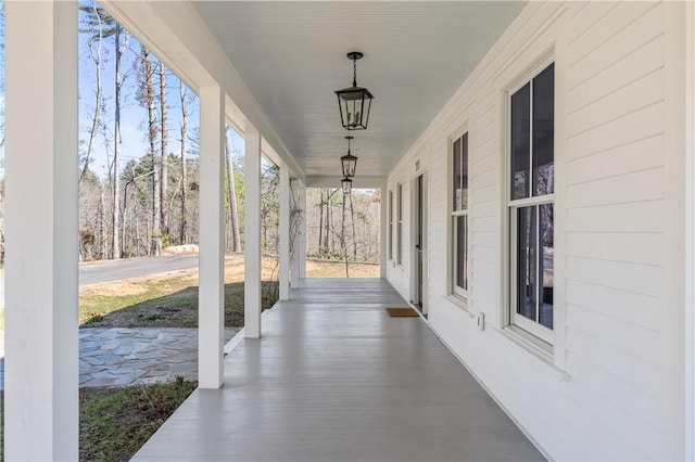 view of patio / terrace featuring a porch