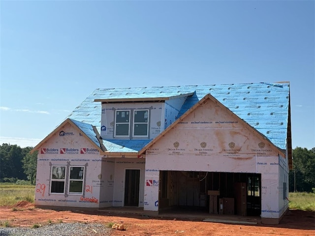 121 Gleneddie Rd, Anderson, SC 29624 - unfinished property with a garage