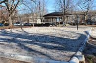 view of yard with volleyball court