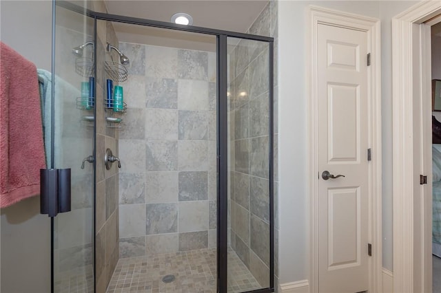 full bath featuring a stall shower